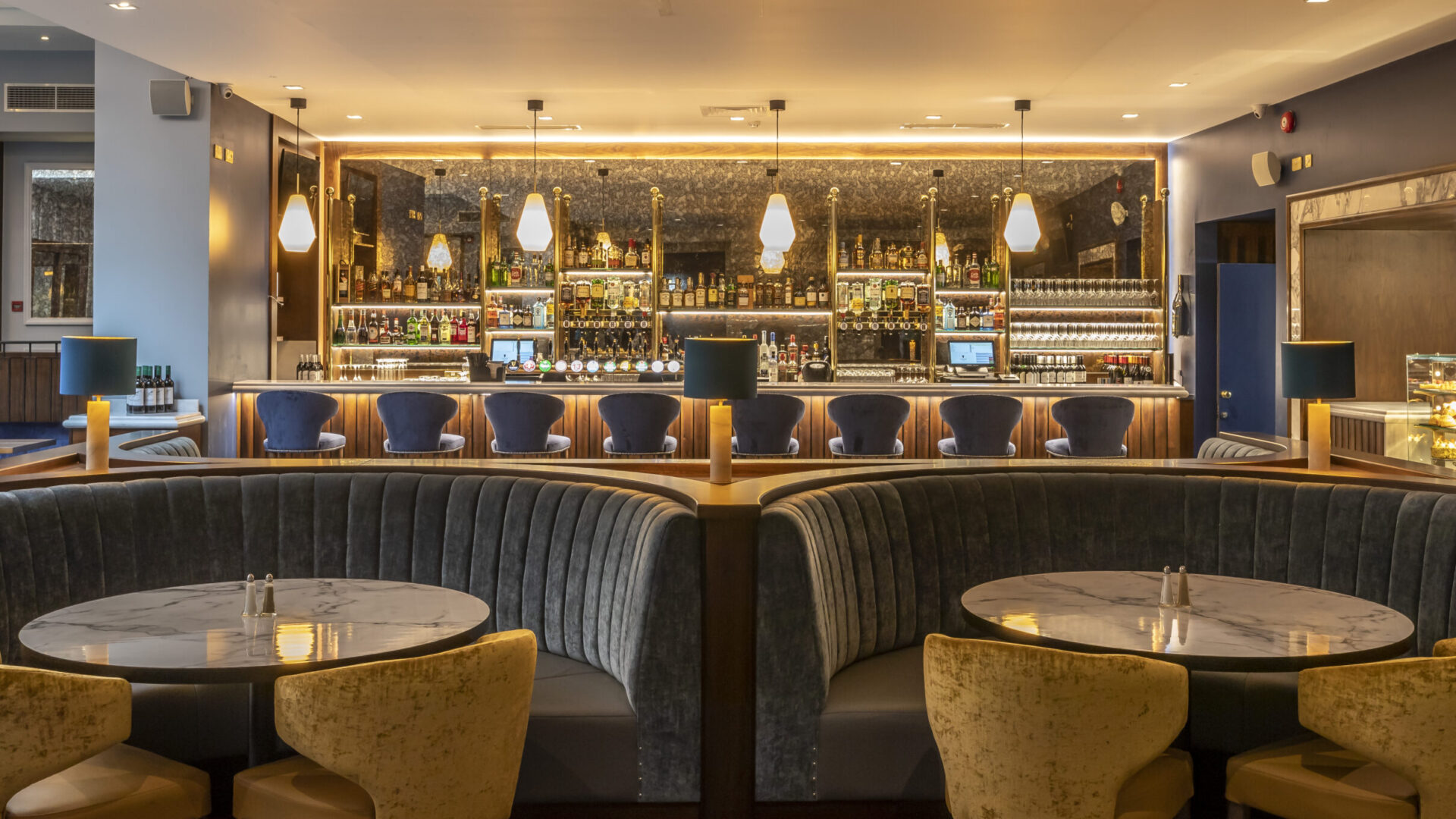 3 South bank bar ambient lighting bar in Dublin