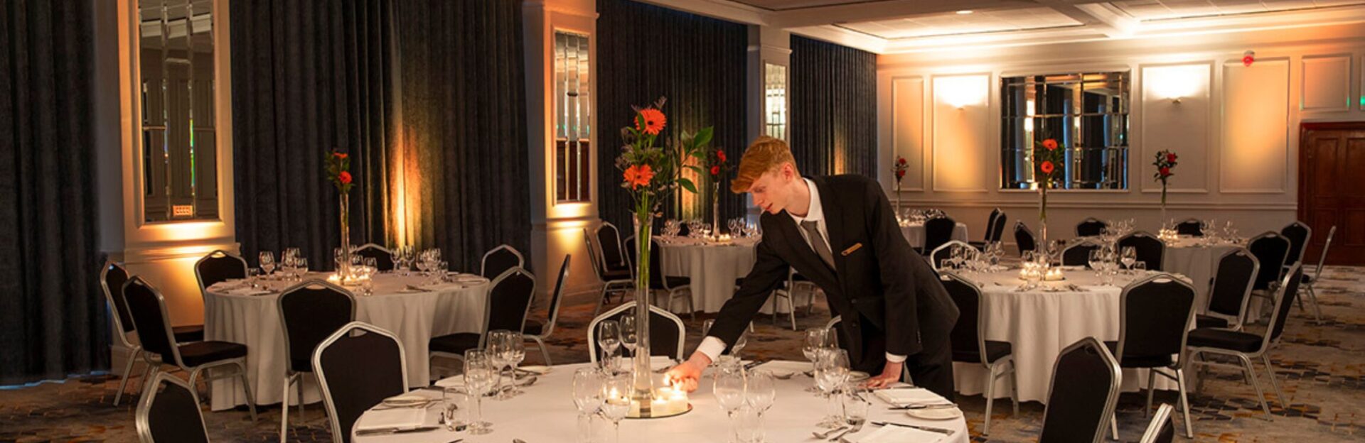 4. Evening dining space for Social Gatherings and banquets in Dublin 1