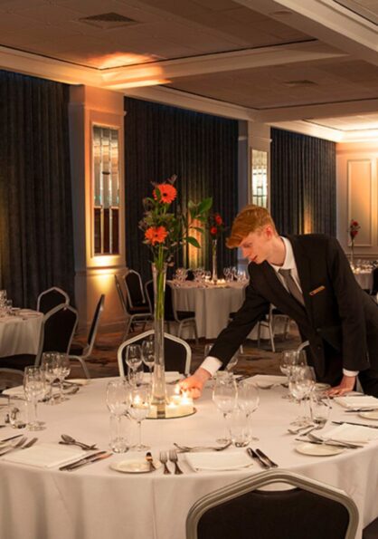 4. Evening dining space for Social Gatherings and banquets in Dublin 1