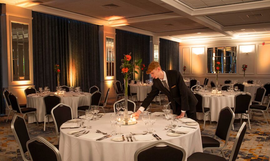 4. Evening dining space for Social Gatherings and banquets in Dublin 1