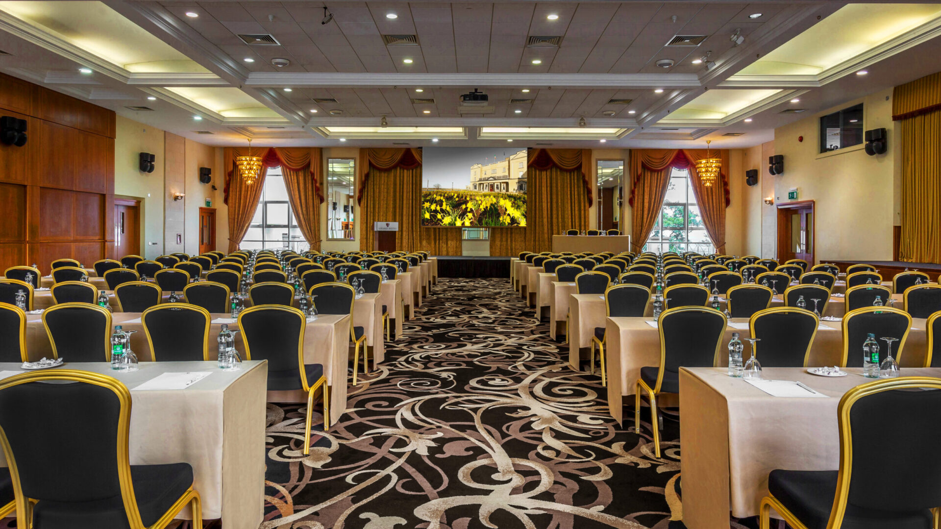 6. Classroom style conference space in Dublin