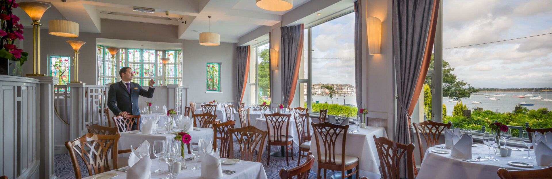 7 Golden Getaways Coastal Dining luxurious dinner by the sea