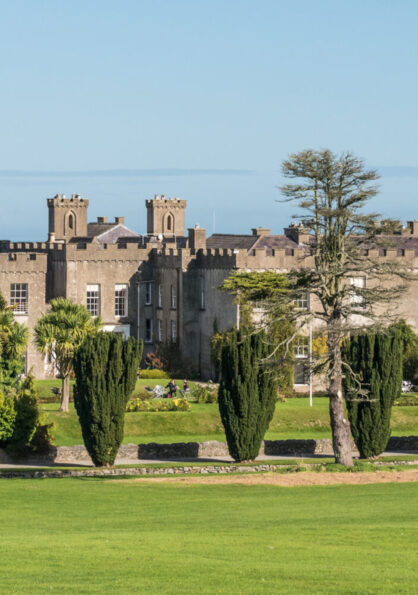Ardgillan Castle, view of the sea, Balbriggan, Co Dublin