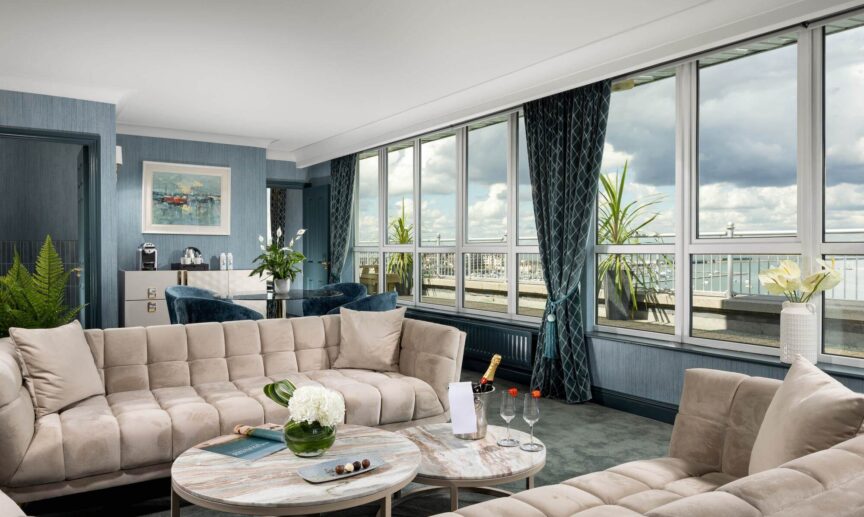 Penthouse Suite Living Room 1