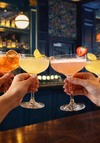 Cheers to colourful cocktails