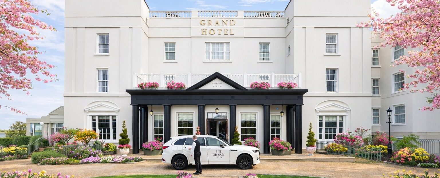The Grand Hotel in spring bloom 1