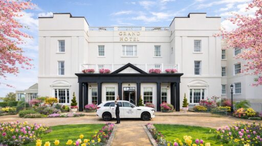 The Grand Hotel in spring bloom 1