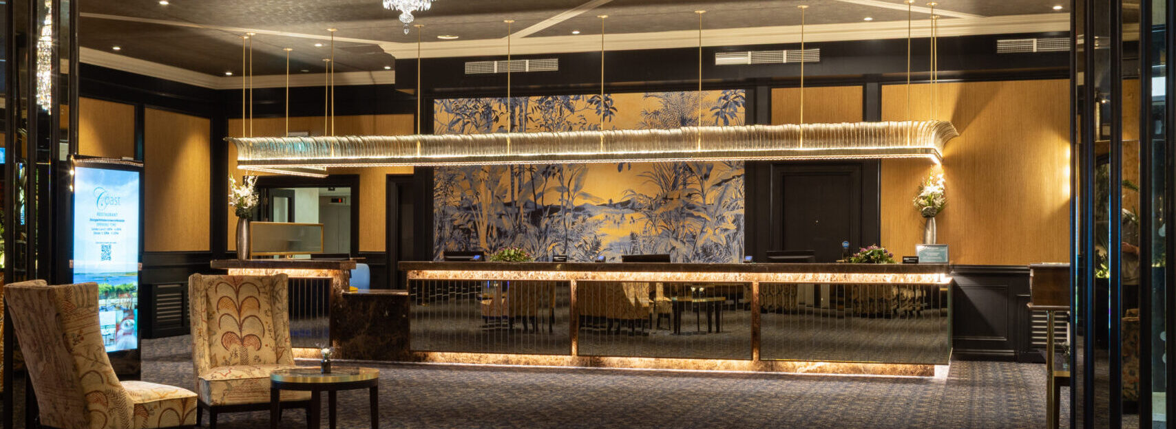 The Grand Hotel Lobby