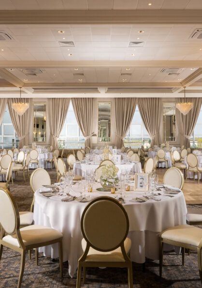 The Tara Suite set for Gala Dinner at The Grand Hotel