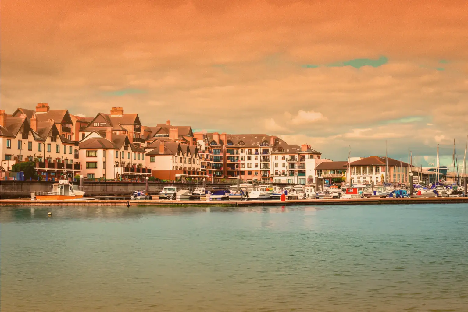 Malahide Marina Autumn